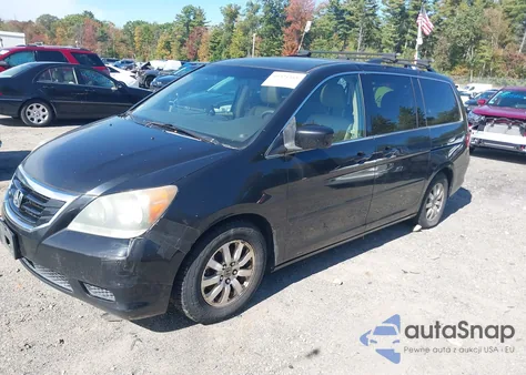 2008 Honda Odyssey Ex-L from USA, damaged, VIN 5FNRL38778B041644
